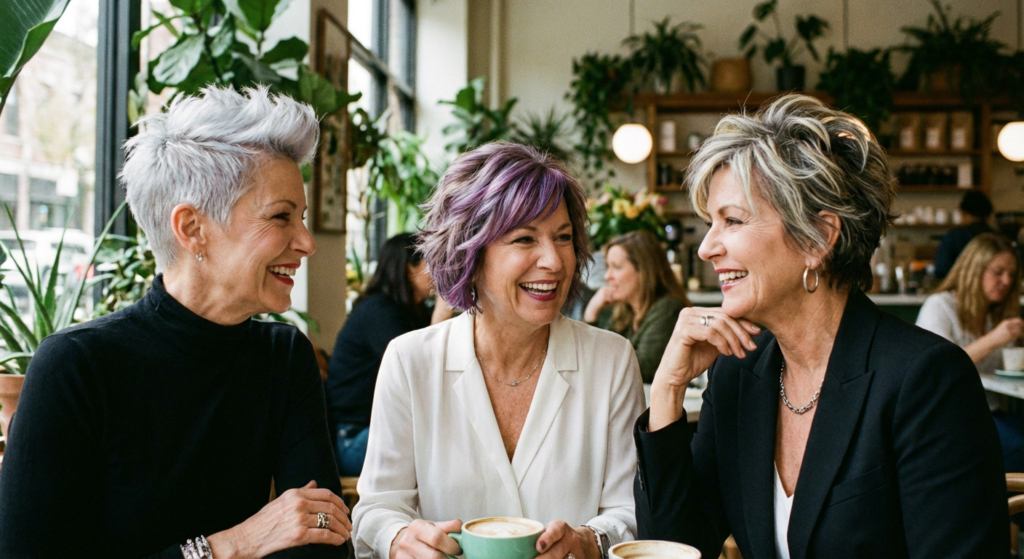 Peppy Hairstyles for Women Over 60: Modern & Trendy Cuts peppige frisuren für frauen ab 60