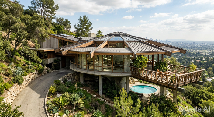 Foster-Carling Residence by John Lautner: An Architectural Masterpiece Foster Carling Residence by John Lautner